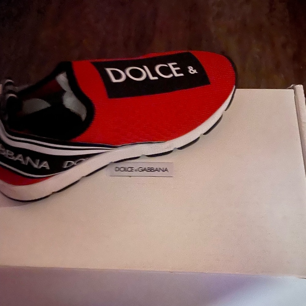Kids Dolce & Gabbana Red Shoes